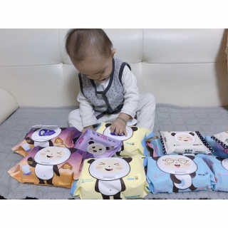 달곰이 물티슈 — 5점을 준 리뷰어가 2019년 2월 올린 사용 사진