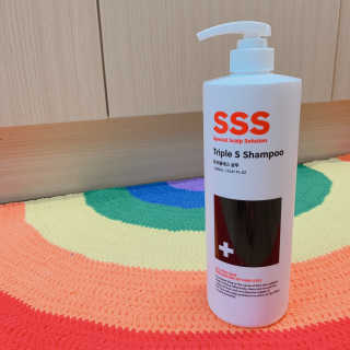 나실패밀리 트리플에스 탈모 샴푸 1000ml — 5점을 준 리뷰어가 2019년 4월 올린 사용 사진