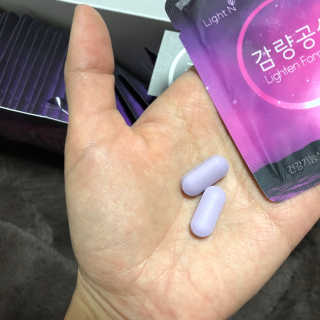 [감량공식] 다이어트 건강기능식품 — 5점을 준 리뷰어가 2019년 12월 올린 사용 사진