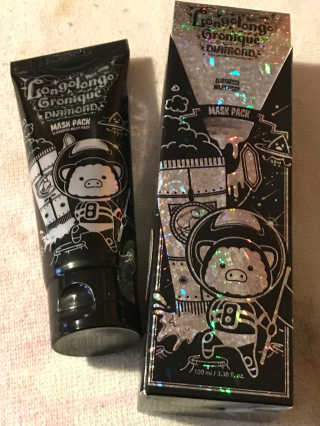 엘리자베카 Elizavecca  LongoLongo Gronique Diamond Mask Pack — 4.33점을 준 리뷰어가 2018년 8월 올린 사용 사진