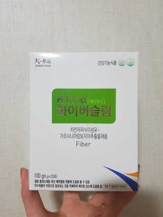 케이푸드 똥기사의 Kfood 화이버슬림 — 4점을 준 리뷰어가 2019년 8월 올린 사용 사진