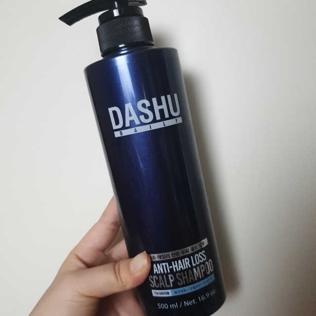 다슈 데일리 단백질 한방 두피 골드 샴푸 500ml 리뷰 사진