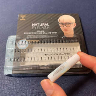 피카소 밍크래쉬속눈썹 1종 + 내추럴속눈썹 1종 랜덤증정 — 4.5점을 준 리뷰어가 2019년 9월 올린 사용 사진