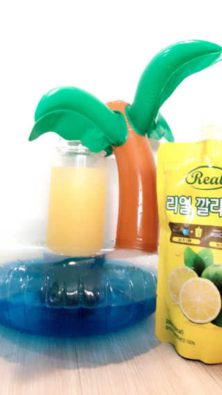 장수농가 리얼깔라만시 — 5점을 준 리뷰어가 2018년 6월 올린 사용 사진