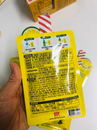 장수농가 리얼깔라만시 원샷 50ml 10팩+보틀 — 5점을 준 리뷰어가 2019년 4월 올린 사용 사진
