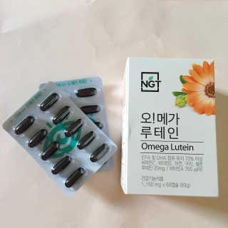 네츄럴굿띵스 오!메가루테인 60일분 — 5점을 준 리뷰어가 2018년 8월 올린 사용 사진