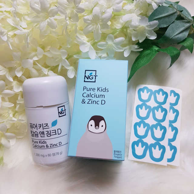 퓨어 키즈 칼슘 앤 징크D 30일분 리뷰 사진