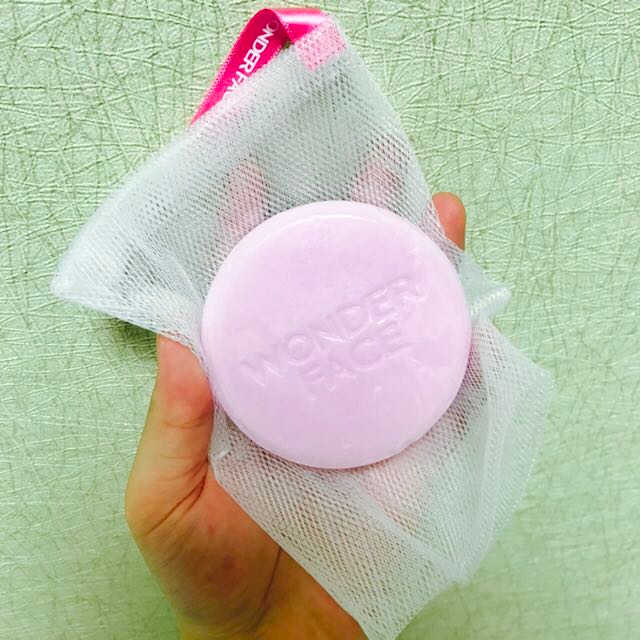 원더페이스 가지비누 리뷰 사진