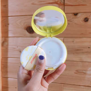 아토팜 톡톡 페이셜 선팩트 SPF43 PA+++ — 5점을 준 리뷰어가 2019년 6월 올린 사용 사진