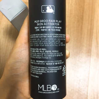 MLB GROO Fair Play SKIN ACTIVATOR — 4.33점을 준 리뷰어가 2018년 8월 올린 사용 사진