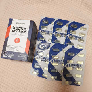 프롬바이오 혈액순환과 눈 건강을 동시에 혈행건강엔알티지오메3 — 5점을 준 리뷰어가 2019년 11월 올린 사용 사진