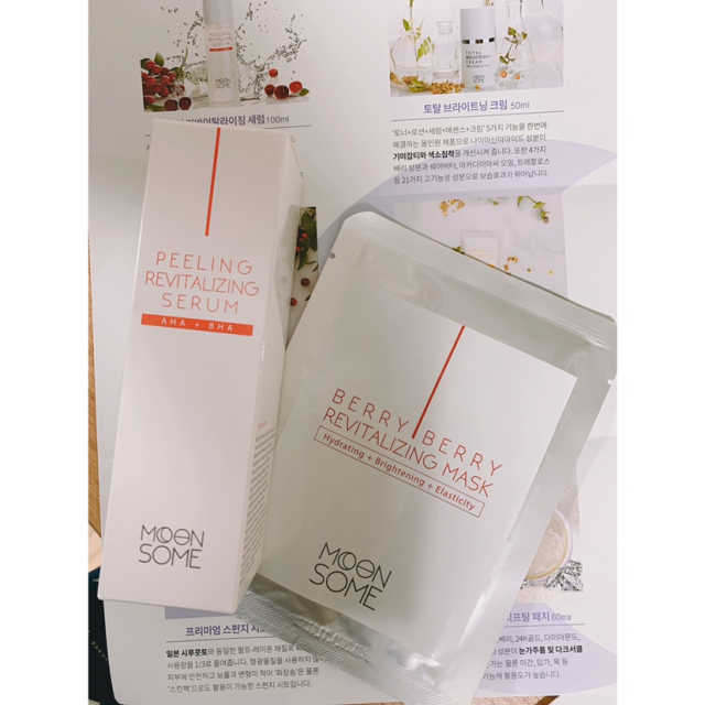 문썸 필링 리바이탈라이징 세럼 100ml 리뷰 사진