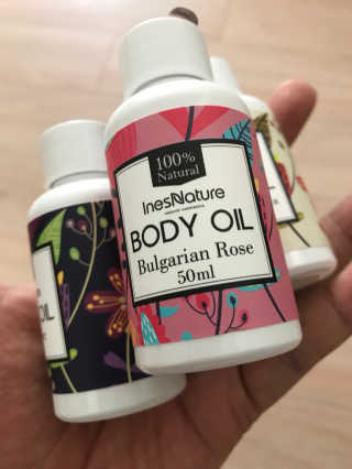 이네스네이쳐 천연 바디오일 미니 3종세트 50ml — 4점을 준 리뷰어가 2018년 6월 올린 사용 사진