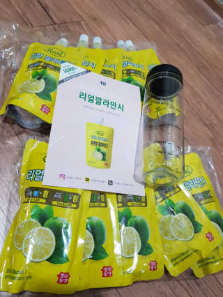 장수농가 리얼깔라만시 — 5점을 준 리뷰어가 2018년 6월 올린 사용 사진
