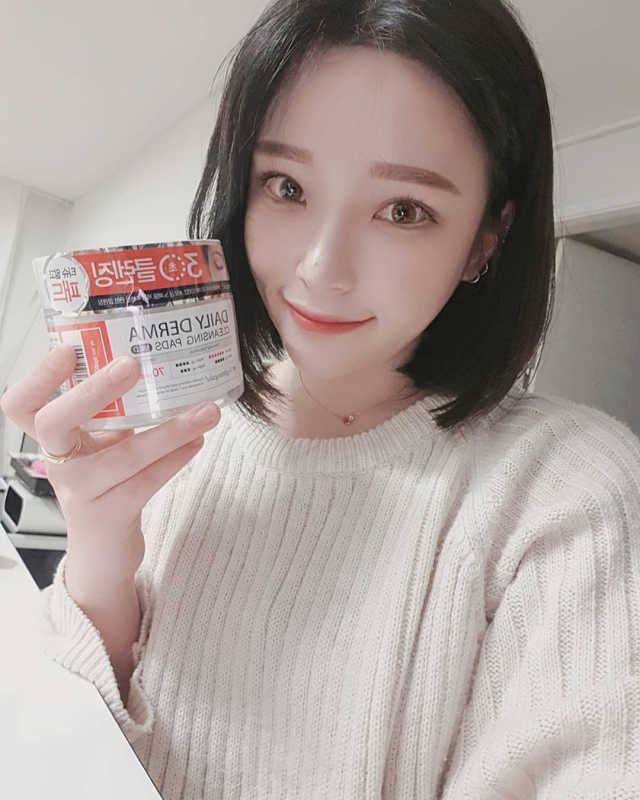 데일리 더마 클렌징패드 마일드 리뷰 사진