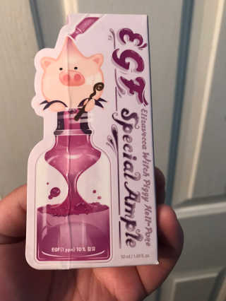 엘리자베카 Elizavecca Witch Piggy Hell-pore EGF 스페셜 앰플 — 3.33점을 준 리뷰어가 2018년 4월 올린 사용 사진