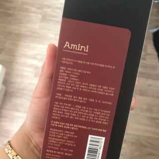 아미니 오일워시 시리즈 400ml（3종 중 1종 랜덤발송 — 5점을 준 리뷰어가 2019년 8월 올린 사용 사진
