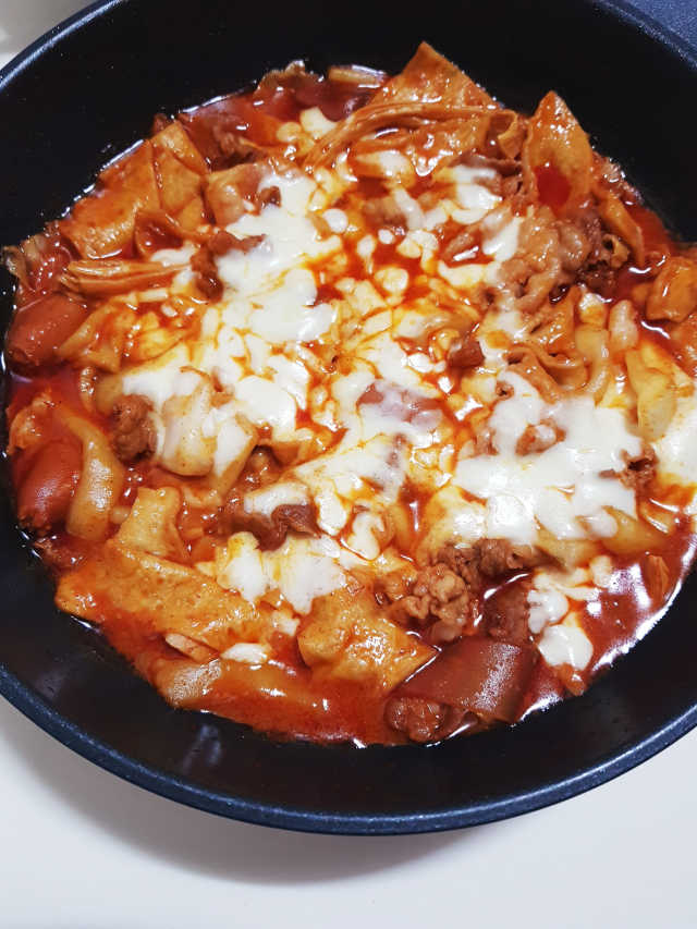 식스레시피 마라떡볶이 쿠킹박스 2인분 리뷰 사진