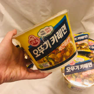 오뚜기카레면 2차 모집 — 5점을 준 리뷰어가 2019년 2월 올린 사용 사진