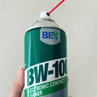 BW-100, 전자 접점 클리너 — 5점을 준 리뷰어가 2019년 11월 올린 사용 사진