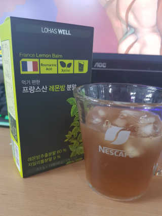 로하스웰 프랑스산 레몬밤 분말 — 4점을 준 리뷰어가 2018년 6월 올린 사용 사진