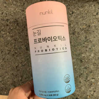 눈길 프로바이오틱스 눈길 콜라겐 프로바이오틱스 — 5점을 준 리뷰어가 2019년 11월 올린 사용 사진