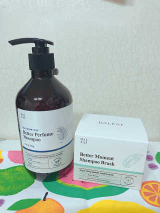 달리프 베러 퍼퓸 샴푸 1000ml 레이니데이 or 일랑로즈 — 5점을 준 리뷰어가 2020년 1월 올린 사용 사진