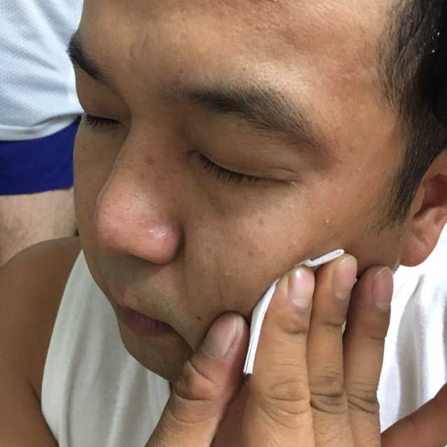 샘앤션 헤이터스 핑크 파우더 토너 리뷰 사진