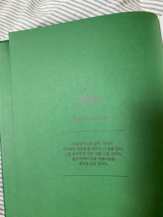 벌룬 빈센트 테오 소울메이트 그린 3개월 다이어리 — 4점을 준 리뷰어가 2020년 1월 올린 사용 사진