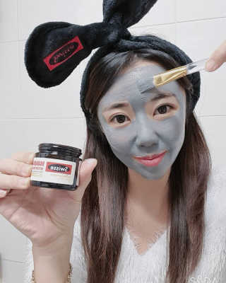 SWISSE 스위스 마누카 허니 디톡시파잉 페이셜 마스크 — 5점을 준 리뷰어가 2019년 12월 올린 사용 사진