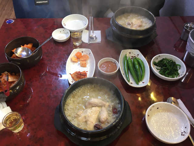 [조원녹두삼계탕] 녹두삼계탕 2인 SET + 음료 1개 리뷰 사진