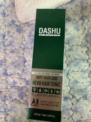 다슈코리아 다슈 데일리 안티 헤어로스 허브 헤어토닉 150ml — 5점을 준 리뷰어가 2019년 9월 올린 사용 사진