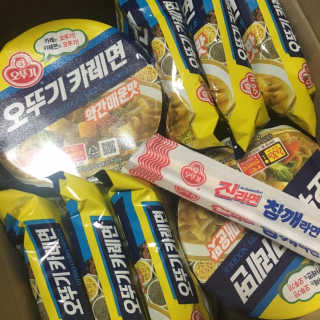 오뚜기카레면 2차 모집 — 4점을 준 리뷰어가 2019년 2월 올린 사용 사진