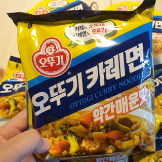 오뚜기카레면 2차 모집 — 5점을 준 리뷰어가 2019년 2월 올린 사용 사진