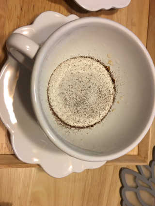 (주)쟈뎅 쟈뎅 까페모리 쿠크다스 까페라떼 — 5점을 준 리뷰어가 2017년 11월 올린 사용 사진
