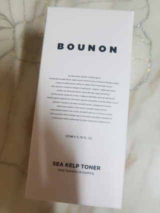 BOUNON 부농 씨켈프 토너 — 4점을 준 리뷰어가 2019년 4월 올린 사용 사진