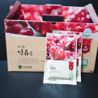 [하이헬스] 정말 진하고 맛있는 유기농 석류즙 30포 — 5점을 준 리뷰어가 2019년 11월 올린 사용 사진