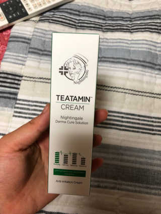 나이팅게일 티타민 크림 리뉴얼 — 5점을 준 리뷰어가 2018년 9월 올린 사용 사진