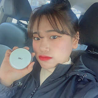 라임코스메틱 리얼 커버 핑크 쿠션 — 5점을 준 리뷰어가 2020년 3월 올린 사용 사진