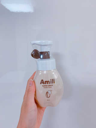 에이밀 슈퍼 그레인 버블 폼 200ml — 5점을 준 리뷰어가 2019년 8월 올린 사용 사진