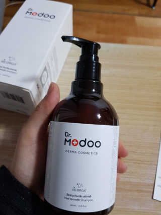 닥터모두 홈스파 스칼프 샴푸 300ml + 헤어토닉 — 5점을 준 리뷰어가 2019년 2월 올린 사용 사진