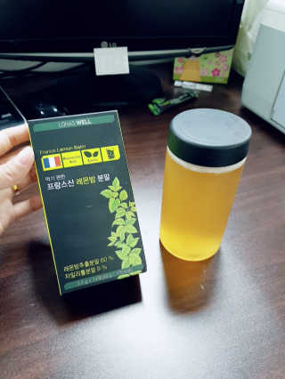 로하스웰 프랑스산 레몬밤 분말 — 4.5점을 준 리뷰어가 2018년 6월 올린 사용 사진