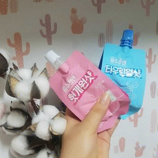 숙취해서 헛개원샷, 타우린원샷 술푼너에게 리뷰 사진