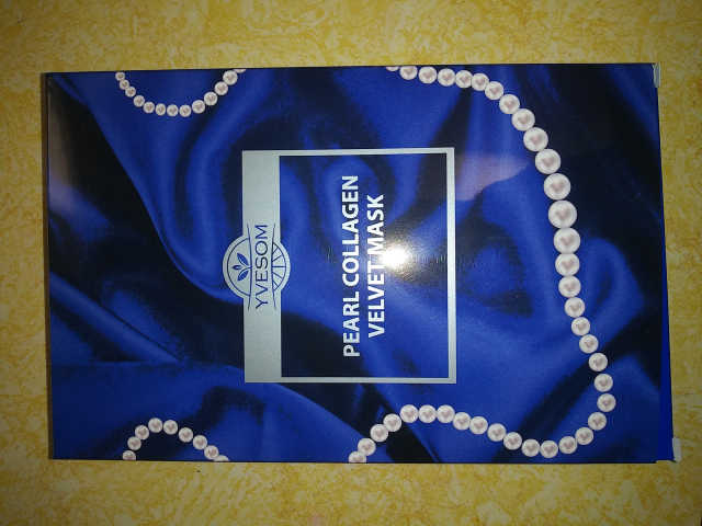 Pearl Collagen Velvet Mask 1 BOX by YVESOM 리뷰 사진