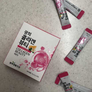 광희생활건강 광희 콜라겐뷰티 — 5점을 준 리뷰어가 2020년 1월 올린 사용 사진