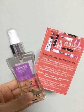 레드컨테이너 페로몬향 퍼퓸 바디미스트 80ml — 5점을 준 리뷰어가 2020년 3월 올린 사용 사진