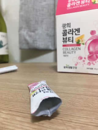 광희생활건강 광희 콜라겐뷰티 — 3점을 준 리뷰어가 2019년 12월 올린 사용 사진