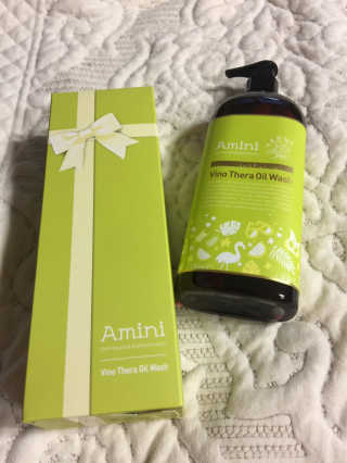 아미니 비노테라 오일워시 400ml 대용량 — 5점을 준 리뷰어가 2019년 7월 올린 사용 사진