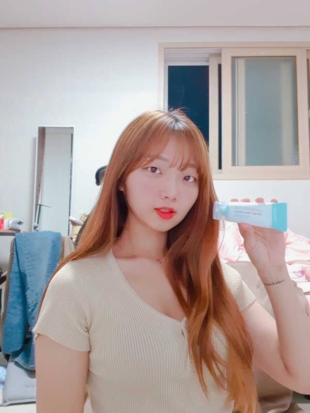 함초 수분 크림 리뷰 사진