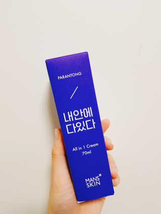 맨즈스킨 파란통 내안에다있다 — 4.83점을 준 리뷰어가 2018년 3월 올린 사용 사진